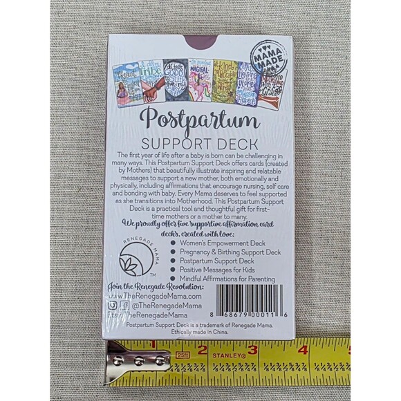 Renegade Mama Postpartum Support Deck – New/Sealed, 52 Cards - Picture 6 of 9